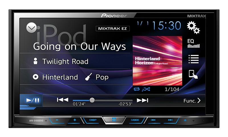 Pioneer AVH-X4800DVD - le luxe à prix raisonnable