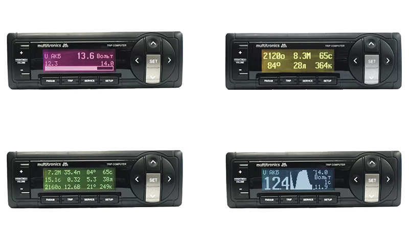 Multitronics SE-50V - avec un écran très informatif