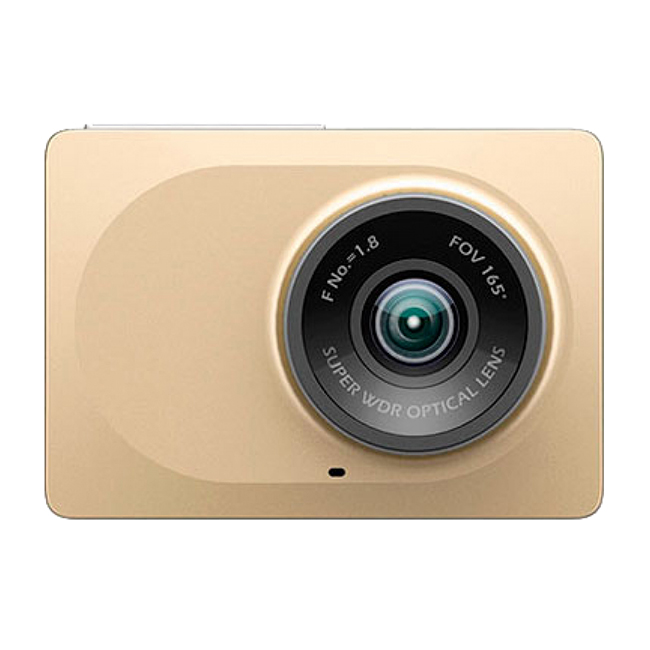 Caméra Xiaomi Yi Smart Dash Gold - option de qualité économique avec processeur 2 coeurs