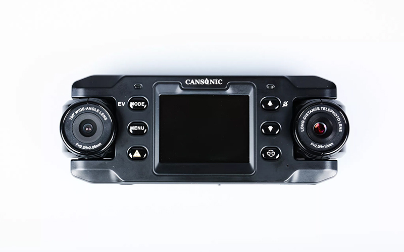 Cansonic Z1 Zoom - avec deux angles de vision vers l'avant