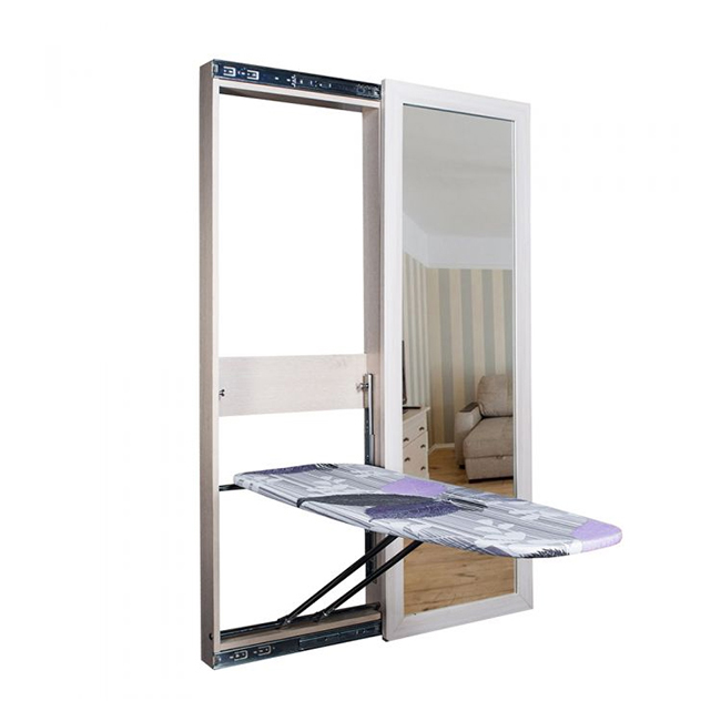 Belsi - table à repasser avec sa propre porte