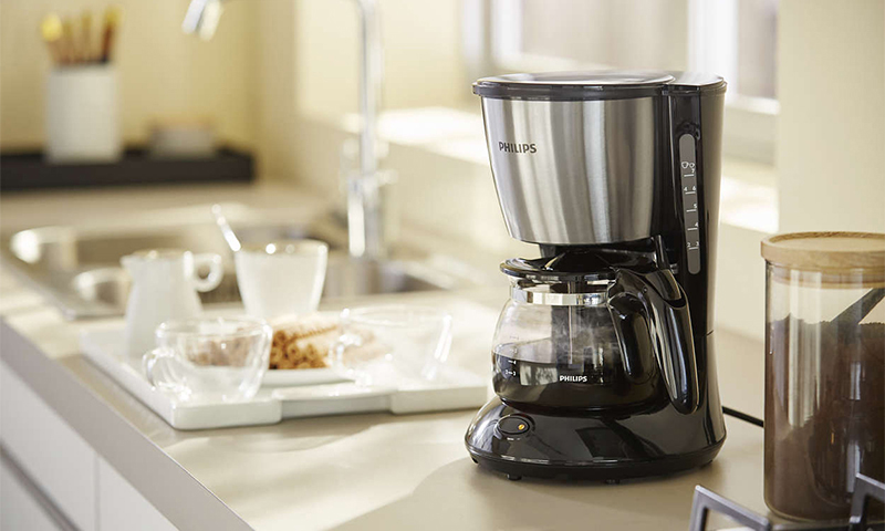 Options de sélection de la machine à café