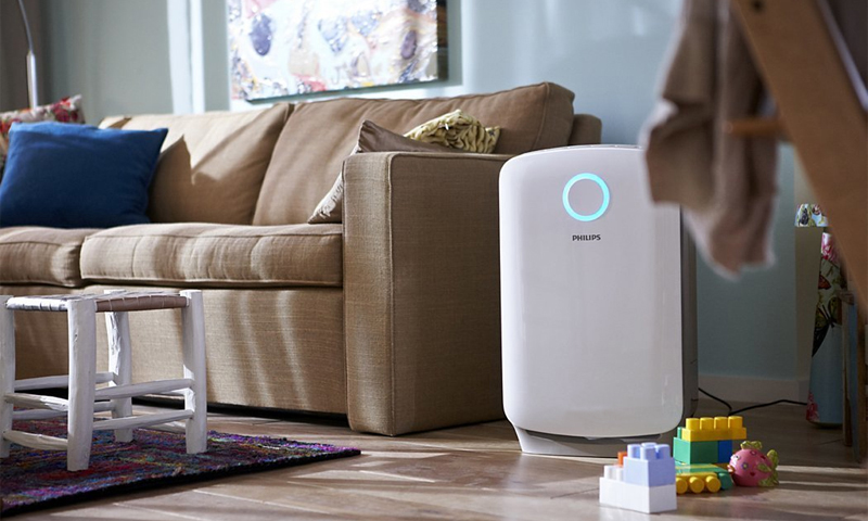 Le principe de fonctionnement et l'humidificateur de l'appareil