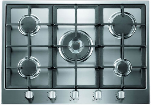 Cuisinière à gaz en acier inoxydable