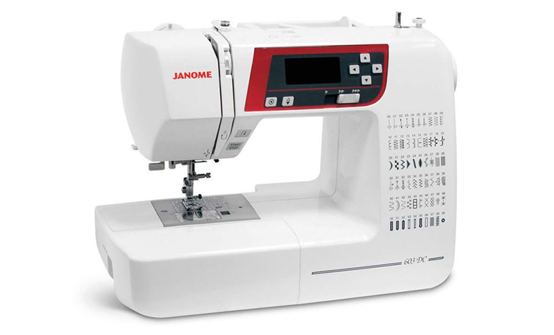 Janome DC 603 - disponibilité et facilité de gestion