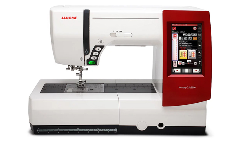 Janome Memory Craft 9900 - un modèle de nouvelle génération
