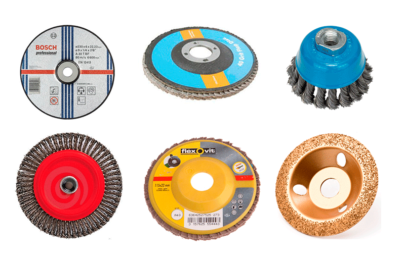 roues pour meuleuses d'angle