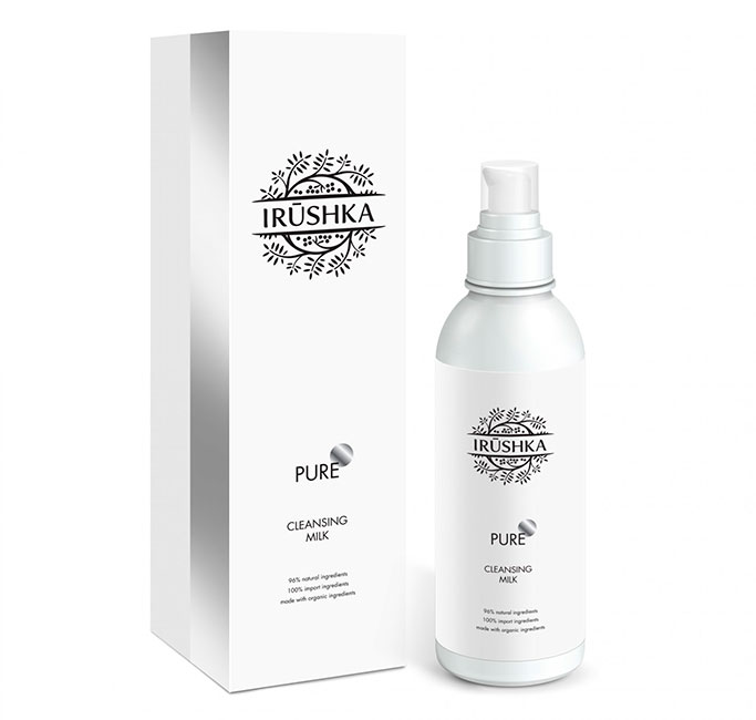 Lait démaquillant pur Irushka