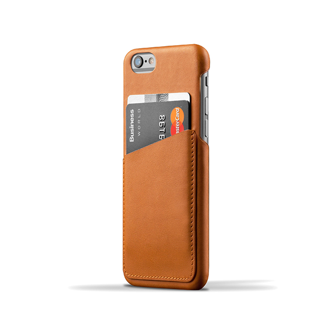 Etui portefeuille en cuir - cuir véritable et espace de rangement