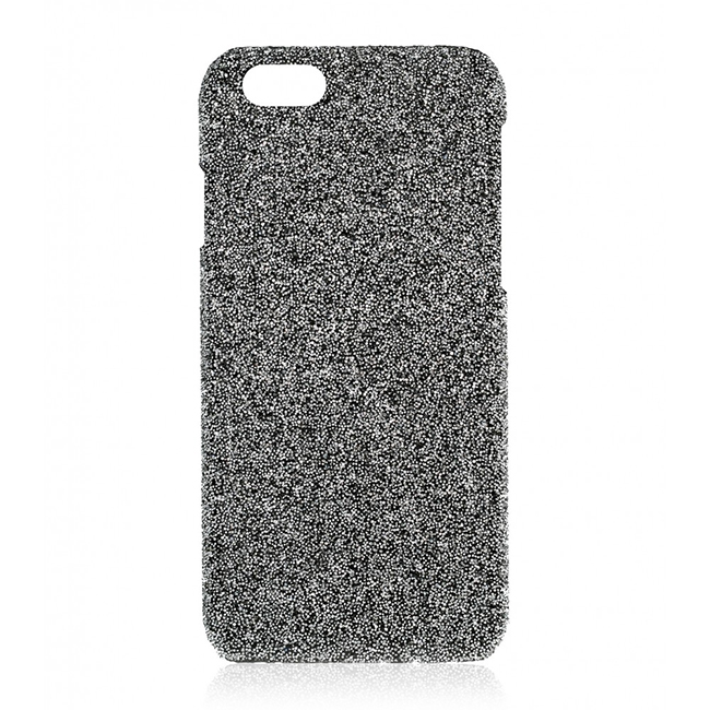 Coque 2ME Swarovski Crystal Fabric Silver pour iPhone 7 et iPhone 8 - éclat luxueux et design élégant