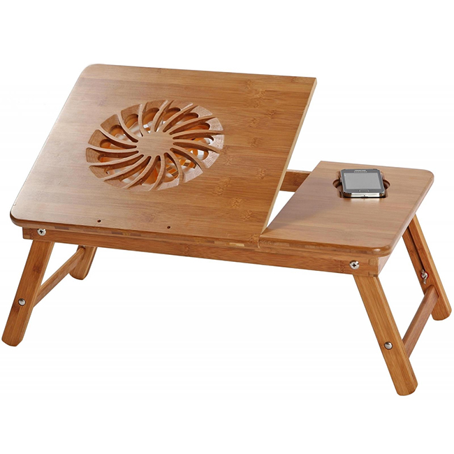 SITITEK Bamboo 1 - table en bambou avec système de refroidissement