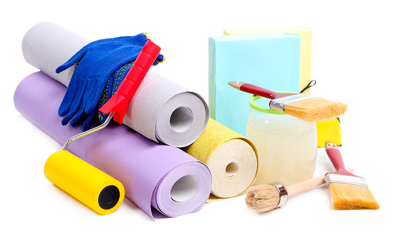 Options de sélection du papier peint