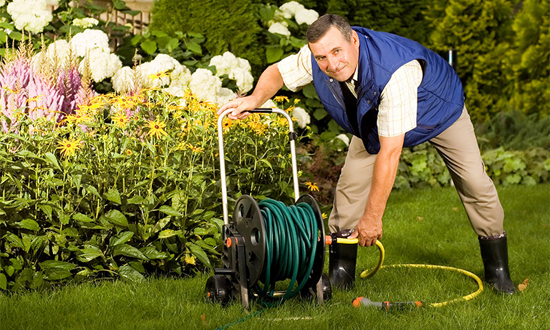 Options de sélection du tuyau d'irrigation
