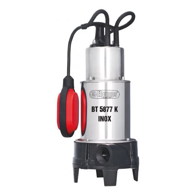 Elpumps BT 5877 K INOX - la meilleure pompe fécale productive