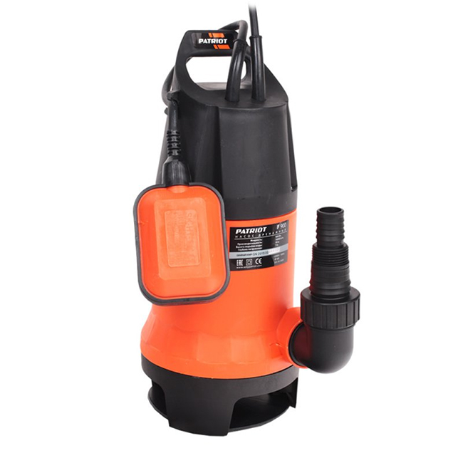 Patriot F 900 - pour pomper l'eau sale du sous-sol