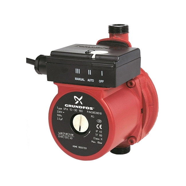 Grundfos UPA 15-90 - la meilleure pompe pour augmenter la pression