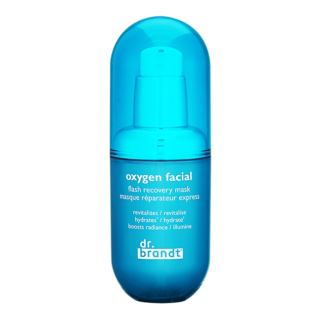 dr. Masque de récupération flash facial à l'oxygène Brandt - Masque flash à l'oxygène