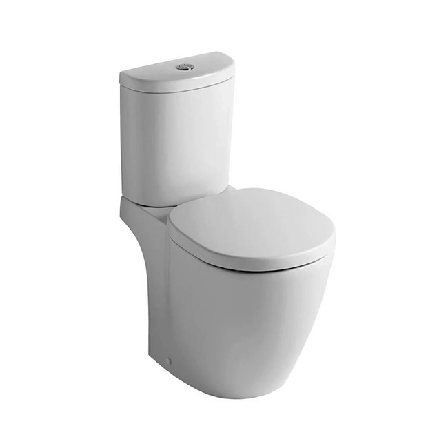 Ideal STANDARD Connect E781801 - Bidet de toilettes au sol avec anti-éclaboussures