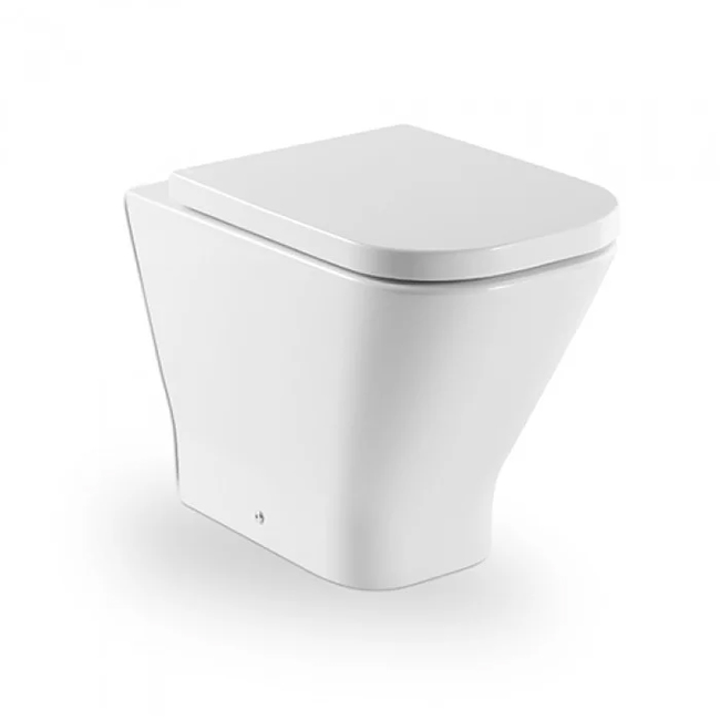 Roca The Gap 347477000 - Toilettes à l’étage rectangulaire avec citerne cachée