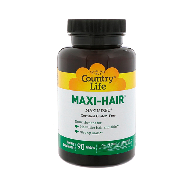 Country Life Maxi-Hair - pour la nutrition et la croissance