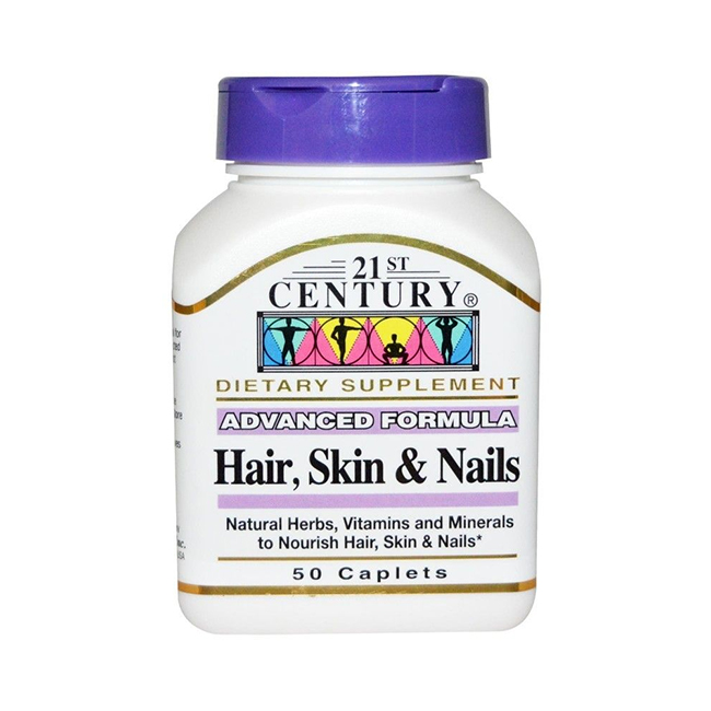21st Century Health Care Cheveux, peau et ongles - pour renforcer et rajeunir