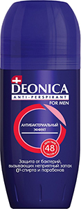 Effet antibactérien Deonica pour hommes - valable jusqu'à 2 jours