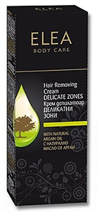 Crème dépilatoire ELEA PROFESSIONAL Zones délicates - épilation douce et soins complets