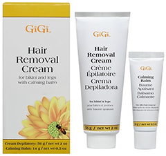 Crème dépilatoire pour jambes et bikini GIGI - résultat professionnel à domicile
