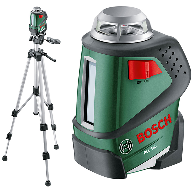 BOSCH PLL 360 SET - balayage circulaire horizontal
