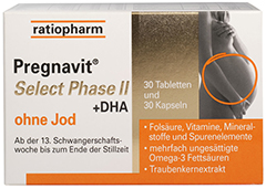Ratiopharm Pregnavit - le complexe multivitaminique le plus riche