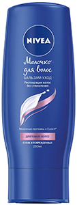 Nivea Lait pour cheveux - le baume le plus facile