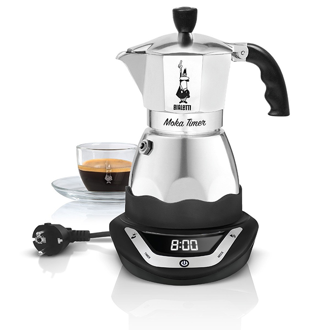 Moka Timer (3cups) - la plus petite cafetière