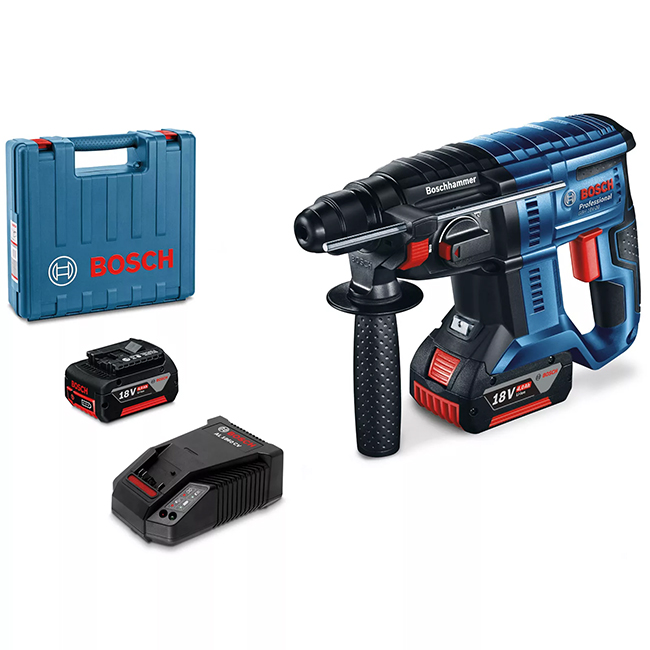Bosch GBH 180-LI 0.611.911.023 - avec des objets utiles