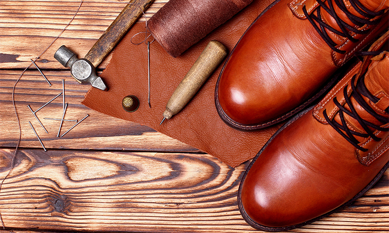 Colle de chaussure