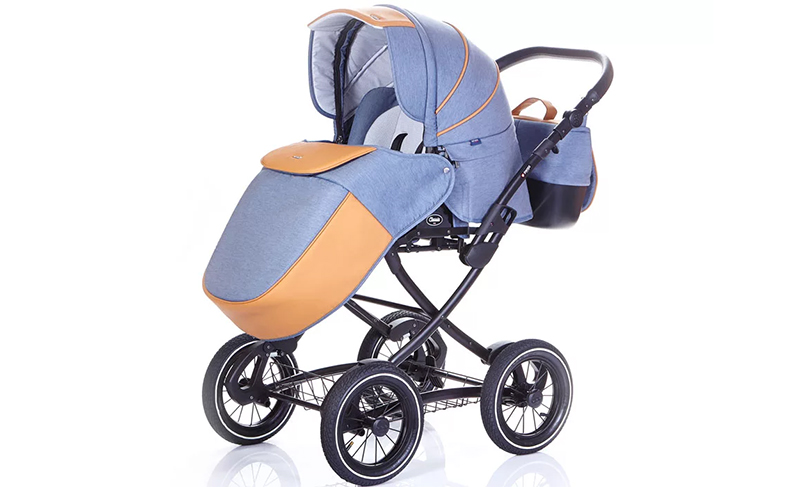 Anex Classic - poussette modulaire 3 en 1 avec châssis de base élargi