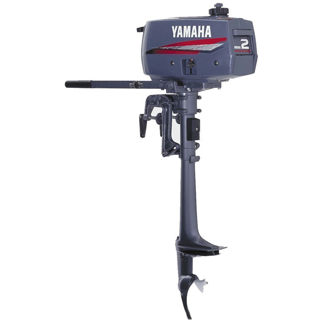 Yamaha 2 DMHS - sur un petit bateau de pêche