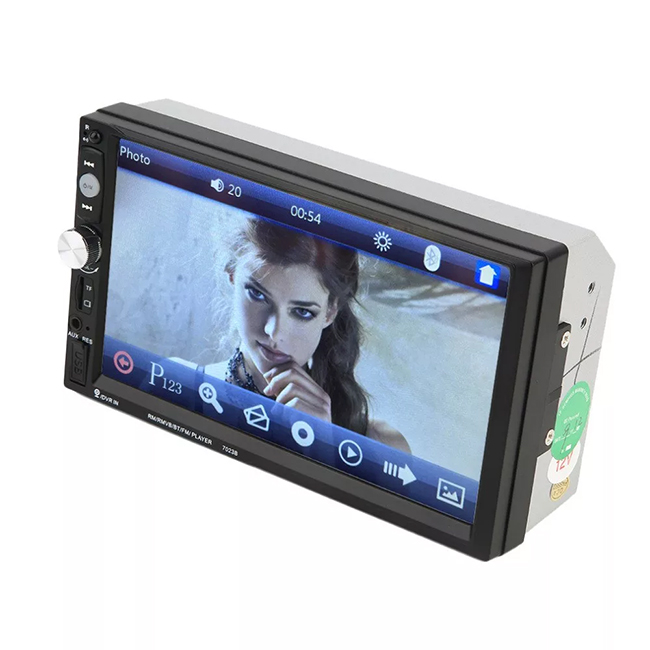 Podofo 7023B 2 DIN 7 CarAudio 7 “HD - avec une super fonctionnalité