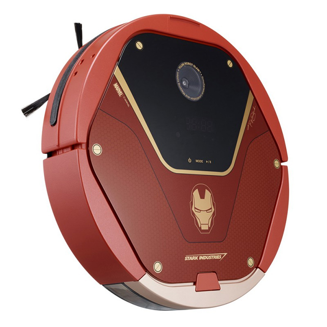 IClebo Arte Ironman Edition - robot aspirateur, contrôlé depuis un smartphone