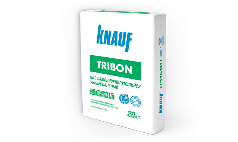 Vrac de sol Knauf Tribon - l'un des plus rapides dans l'installation ultérieure