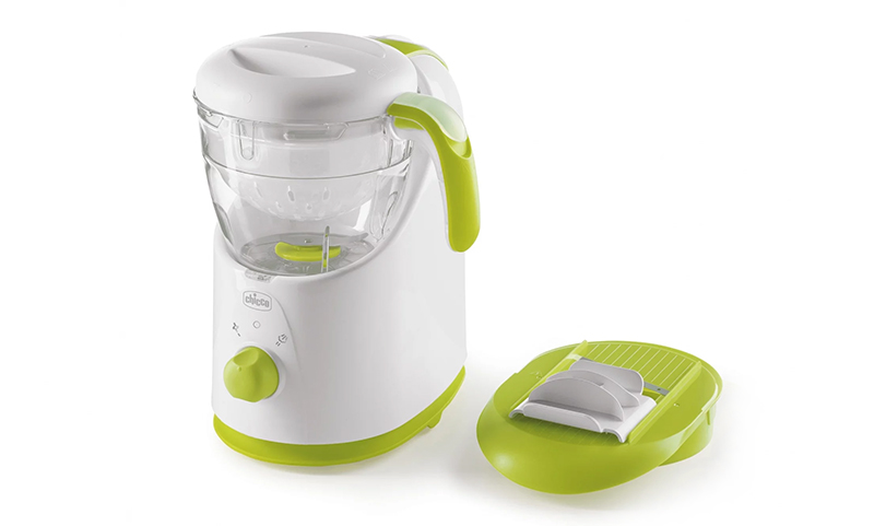 Chicco Easy Meal - bain-marie, mixeur et coupe-légumes