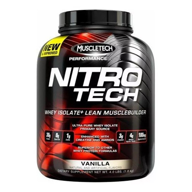 Série Performance Nitro-Tech MUSCLETECH - Mélange pour sérum créatine
