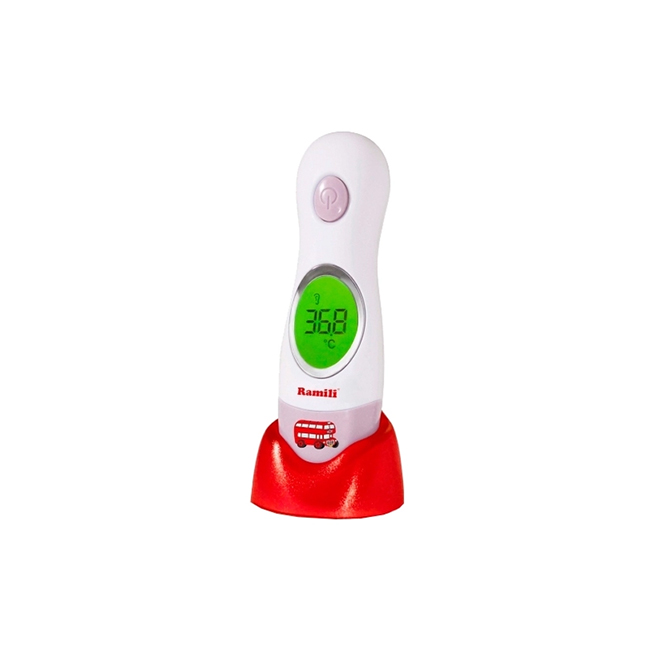 RAMILI Baby ET3030 - horloge de table et thermomètre dans un étui