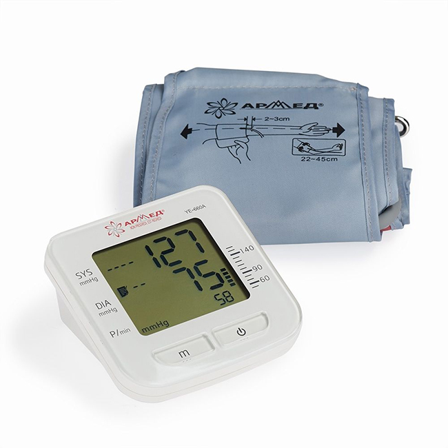ARMED YE 660A - brassard de tensiomètre automatique avec un brassard large