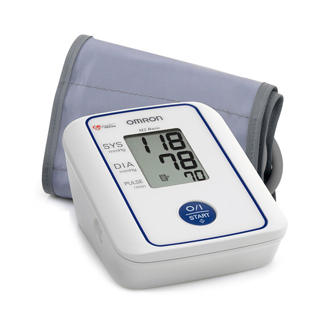 Omron M2 Basic - un tonomètre avec manchette pour la fixation à l'épaule
