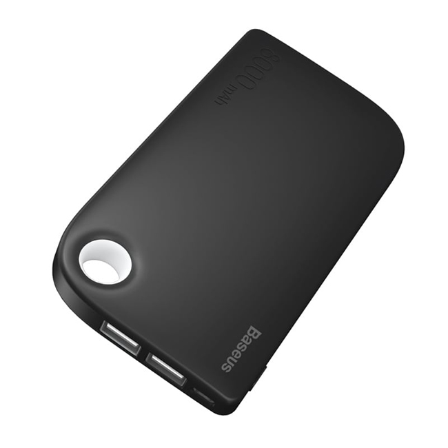 Banque de puissance Baseus Dual USB 8000 mAh - économisez des poches sur les fils
