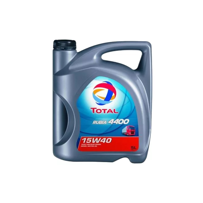 Total Rubia 4400 15W40 - recommandé pour les bus