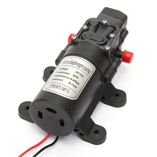 QILEJVS DC12V 5L - Pompe à huile à membrane à application universelle