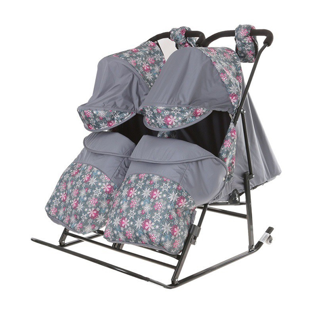 ABC Academy Winter Fairy Tale 3B Twin: avec 2 roues