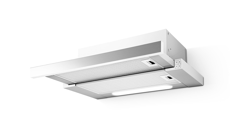 Jetair Aurora LX / WH / F / 60 - hotte encastrée avec indicateur de pollution du filtre