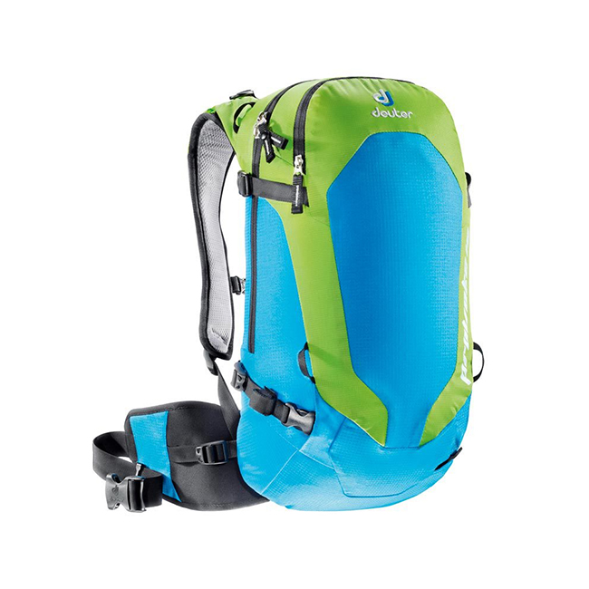 Deuter Provoke 14 SL bleu / vert (kiwi) - sac à dos de freeride